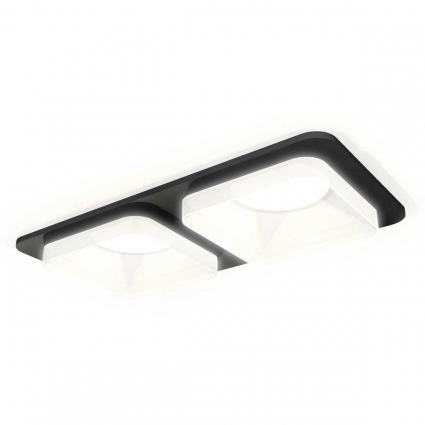 Комплект встраиваемого светильника Ambrella light Techno Spot XC (C7906, N7755) XC7906013, в современном стиле, цвет белый