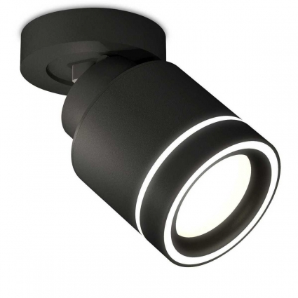 Комплект спота Ambrella light Techno Spot XM (A2229, A2106, C8111, N8434) XM8111003, в современном стиле, цвет черный