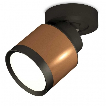 Комплект спота Ambrella light Techno Spot XM (A2229, A2106, C8117, N8113) XM8117001, в современном стиле, цвет кофейный