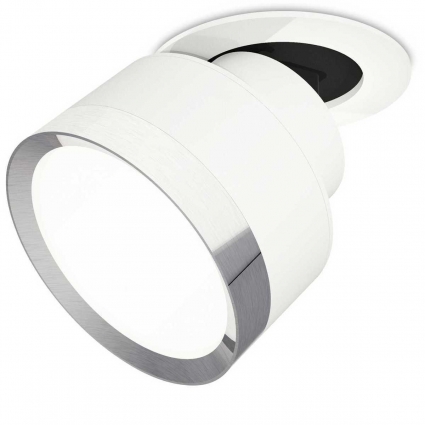 Комплект спота Ambrella light Techno Spot XM (A2241, A2105, C8101, N8118) XM8101502, в современном стиле, цвет белый