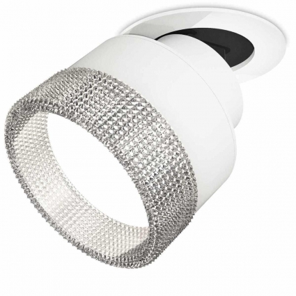 Комплект спота Ambrella light Techno Spot XM (A2241, A2105, C8101, N8480) XM8101540, в стиле модерн, цвет белый