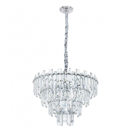 Каскадная люстра Divinare ROSIE 3511/02 LM-8 в стиле модерн, цвет хром