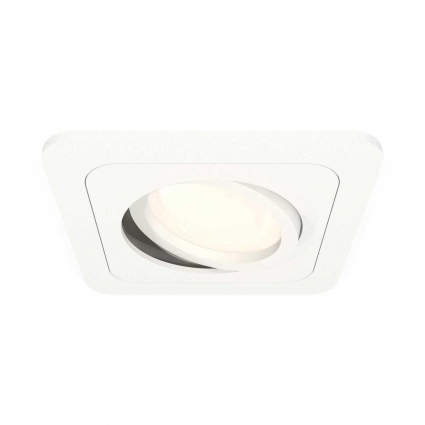 Комплект встраиваемого светильника Ambrella light Techno Spot XC (C7901, N7710) XC7901010, в современном стиле, цвет белый