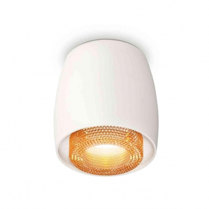 Комплект накладного светильника Ambrella light Techno Spot XS1141024 SWH/CF белый песок/кофе (C1141, N7195), в стиле Хай-тек, цвет белый