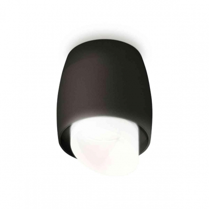 Комплект накладного светильника Ambrella light Techno Spot XS1142042 SBK/FR черный песок/белый матовый (C1142, N7175), в стиле Хай-тек, цвет черный