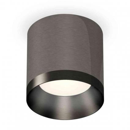 Комплект накладного светильника Ambrella light Techno Spot XS7403002 DCH/PBK черный хром/черный полированный (C7403, N7031), в стиле Хай-тек, цвет черный