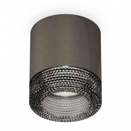Комплект накладного светильника Ambrella light Techno Spot XS7403004 DCH/BK черный хром/тонированный (C7403, N7192), в стиле Хай-тек, цвет черный