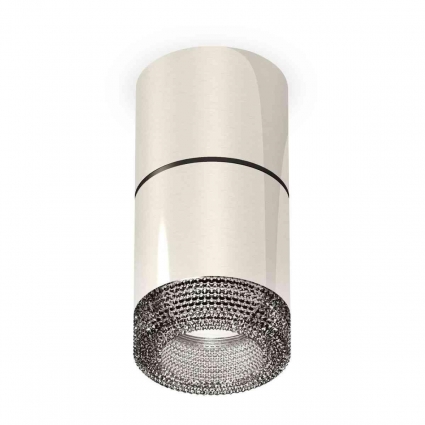 Комплект накладного светильника Ambrella light Techno Spot XS7405042 PSL/BK серебро полированное/тонированный (C7405, A2071, C7405, N7192), в стиле Хай-тек, цвет серебро