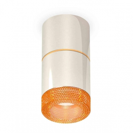 Комплект накладного светильника Ambrella light Techno Spot XS7405062 PSL/CF серебро полированное/кофе (C7405, A2072, C7405, N7195), в стиле Хай-тек, цвет серебро