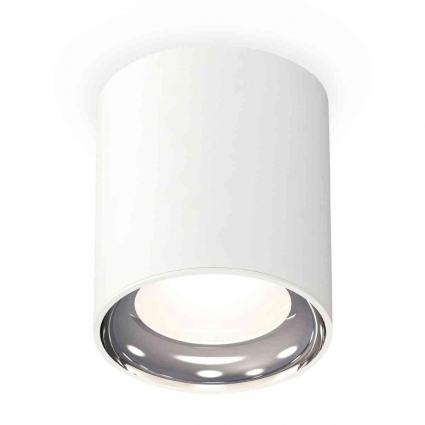 Комплект накладного светильника Ambrella light Techno Spot XS7421011 SWH/PSL белый песок/серебро полированное (C7421, N7022), в стиле Хай-тек, цвет белый