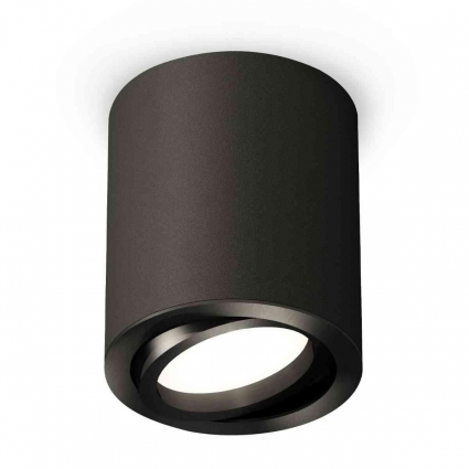Комплект накладного светильника Ambrella light Techno Spot XS7422001 SBK/PBK черный песок/черный матовый (C7422, N7002), в стиле Хай-тек, цвет черный