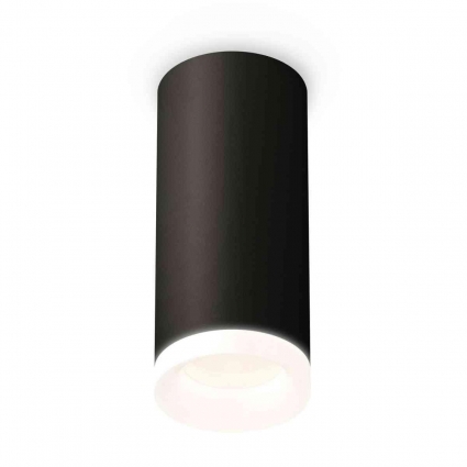 Комплект накладного светильника Ambrella light Techno Spot XS7443015 SBK/FR черный песок/белый матовый (C7443, N7165), в стиле Хай-тек, цвет черный