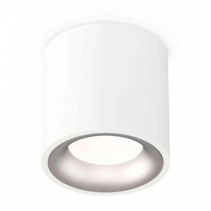 Комплект накладного светильника Ambrella light Techno Spot XS7531023 SWH/MCH белый песок/хром матовый (C7531, N7013), в стиле Хай-тек, цвет белый