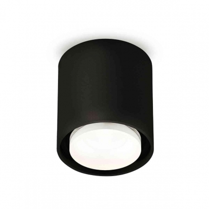 Комплект накладного светильника Ambrella light Techno Spot XS7723015 SBK/FR черный песок/белый матовый (C7723, N7165), в стиле Хай-тек, цвет черный