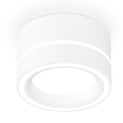 Комплект накладного светильника Ambrella light Techno Spot XS (C8101, N8433) XS8101018, в современном стиле, цвет белый