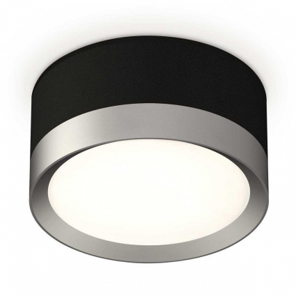 Комплект накладного светильника Ambrella light Techno Spot XS (C8102, N8121) XS8102003, в современном стиле, цвет черный