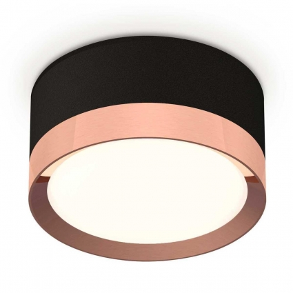 Комплект накладного светильника Ambrella light Techno Spot XS (C8102, N8126) XS8102005, в современном стиле, цвет черный
