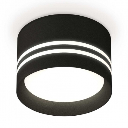 Комплект накладного светильника Ambrella light Techno Spot XS (C8102, N8478) XS8102021, в современном стиле, цвет черный