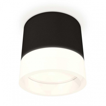 Комплект накладного светильника Ambrella light Techno Spot XS (C8111, N8401) XS8111001, в современном стиле, цвет черный