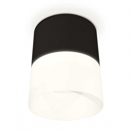 Комплект накладного светильника Ambrella light Techno Spot XS (C8111, N8402) XS8111002, в современном стиле, цвет черный