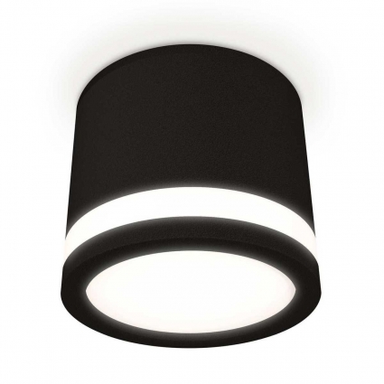 Комплект накладного светильника Ambrella light Techno Spot XS (C8111, N8415) XS8111003, в современном стиле, цвет черный