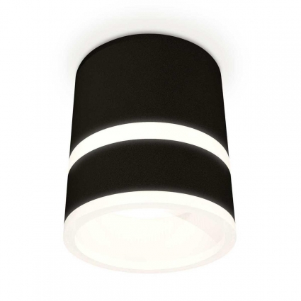 Комплект накладного светильника Ambrella light Techno Spot XS (C8111, N8445) XS8111005, в современном стиле, цвет черный