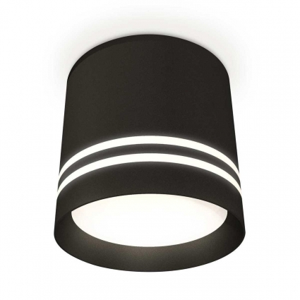Комплект накладного светильника Ambrella light Techno Spot XS (C8111, N8478) XS8111007, в современном стиле, цвет черный