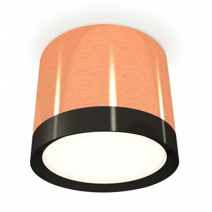 Комплект накладного светильника Ambrella light Techno Spot XS (C8122, N8113) XS8122001, в современном стиле, цвет золотой
