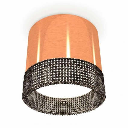 Комплект накладного светильника Ambrella light Techno Spot XS (C8122, N8484) XS8122021, в стиле модерн, цвет золотой