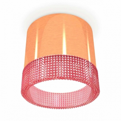 Комплект накладного светильника Ambrella light Techno Spot XS (C8122, N8486) XS8122022, в стиле модерн, цвет золотой