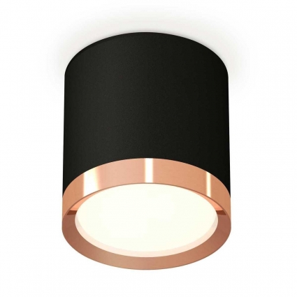 Комплект накладного светильника Ambrella light Techno Spot XS (C8142, N8126) XS8142005, в современном стиле, цвет черный