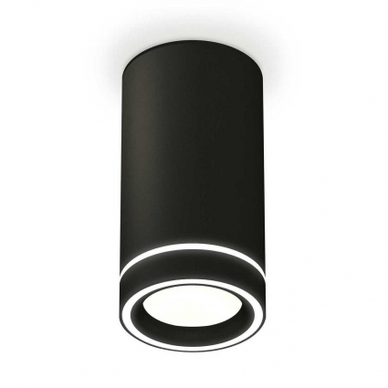 Комплект накладного светильника Ambrella light Techno Spot XS (C8162, N8434) XS8162004, в стиле Хай-тек, цвет черный