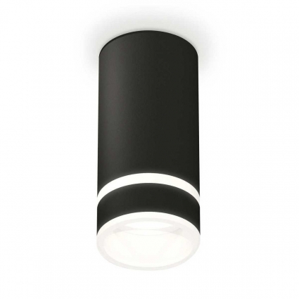 Комплект накладного светильника Ambrella light Techno Spot XS (C8162, N8445) XS8162005, в стиле Хай-тек, цвет черный