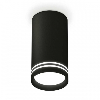 Комплект накладного светильника Ambrella light Techno Spot XS (C8162, N8478) XS8162007, в стиле Хай-тек, цвет черный