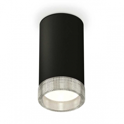 Комплект накладного светильника Ambrella light Techno Spot XS (C8162, N8480) XS8162010, в стиле модерн, цвет черный