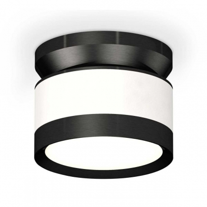 Комплект накладного светильника Ambrella light Techno Spot XS (N8902, C8101, N8113) XS8101050, цвет черный, мощность 12 Вт