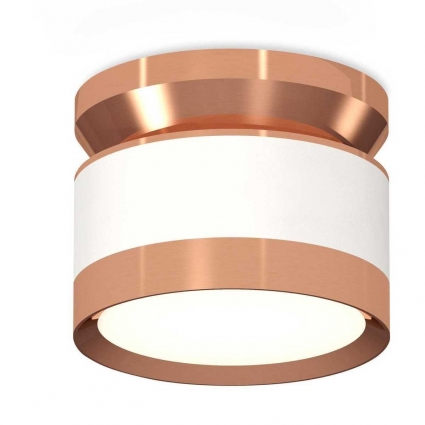 Комплект накладного светильника Ambrella light Techno Spot XS (N8912, C8101, N8126) XS8101065, цвет розовое золото