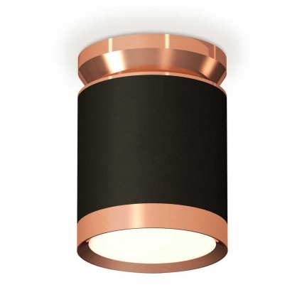 Комплект накладного светильника Ambrella light Techno Spot XS (N8912, C8142, N8126) XS8142035, в современном стиле, цвет черный
