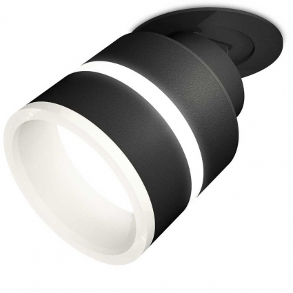 Комплект встраиваемого спота Ambrella light Techno Spot XM (A2242, A2106, C8102, N8445) XM8102524, в современном стиле, цвет черный