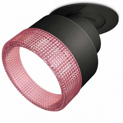 Комплект встраиваемого спота Ambrella light Techno Spot XM (A2242, A2106, C8102, N8486) XM8102542, в стиле модерн, цвет черный