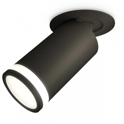 Комплект встраиваемого спота Ambrella light Techno Spot XM (A2242, C6323, N6221) XM6323221, в современном стиле, цвет черный
