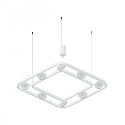 Корпус подвесной люстры поворотный Ambrella light DIY Spot SWH белый песок C9177 в стиле Хай-тек, цвет белый