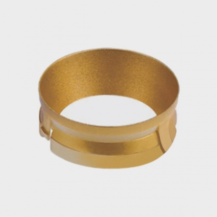 Кольцо декоративное Italline IT08-8050 gold в современном стиле, цвет черный