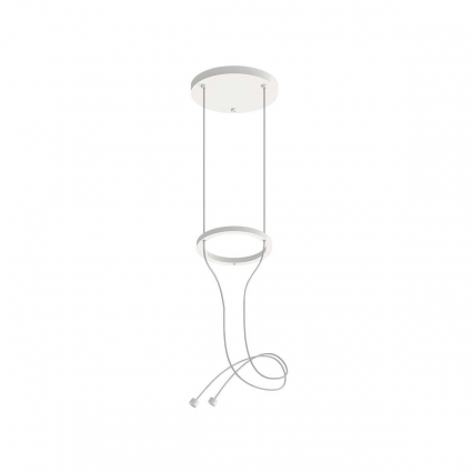 Крепеж подвесной Ambrella light DIY Spot Techno Ring WH белый A9203 в стиле Хай-тек, цвет белый