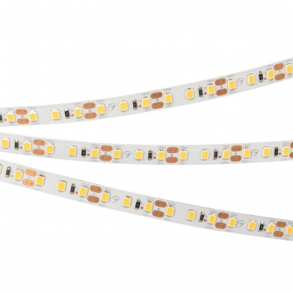 Светодиодная лента Arlight 14,4W/m 120Led/m 2835SMD теплый белый 5M RT-A120-8mm 12V Warm2400 028571(2), в современном стиле, цвет белый