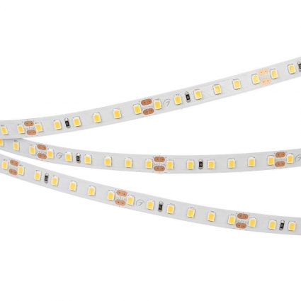 Светодиодная лента Arlight 14,4W/m 120Led/m 2835SMD теплый белый 5M RT-A120-8mm 24V Warm3500 CRI98 028573(2), в современном стиле, цвет белый