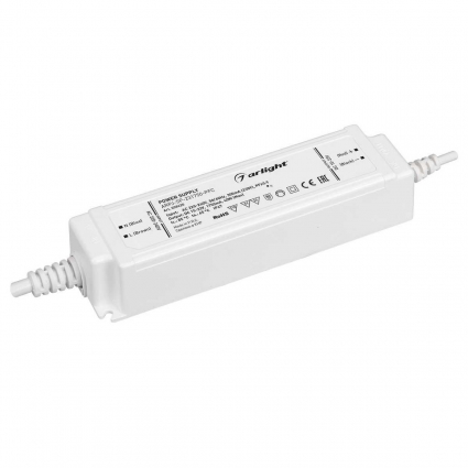 Драйвер Arlight ARPJ-SP-231750-PFC 15-23V 40W IP67 1,75A 038620, цвет белый