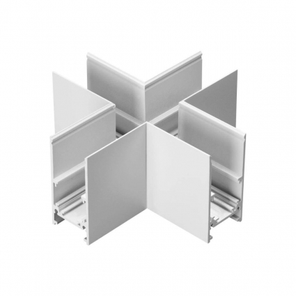 Соединитель X-образный Novotech SHINO NT23 000 135171 в стиле Хай-тек, цвет белый
