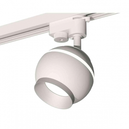 Комплект трекового светильника Ambrella light Track System XT1101022 SWH/MCH белый песок/хром матовый (A2520, C1101, N7033), в стиле Хай-тек, цвет белый