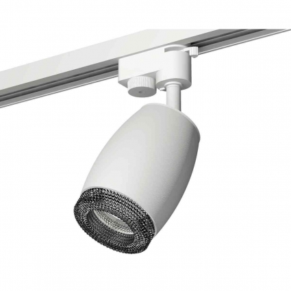 Комплект трекового светильника Ambrella light Track System XT1122021 SWH/BK белый песок/тонированный (A2520, C1122, N7192), в стиле Хай-тек, цвет белый